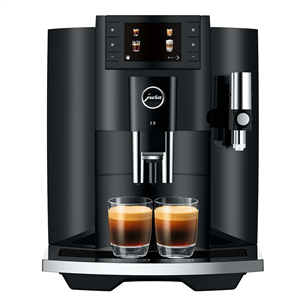 JURA E8 Piano Black (EC), black - Espresso machine