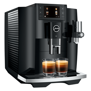 JURA E8 Piano Black (EC), black - Espresso machine