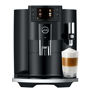 JURA E8 Piano Black (EC), black - Espresso machine