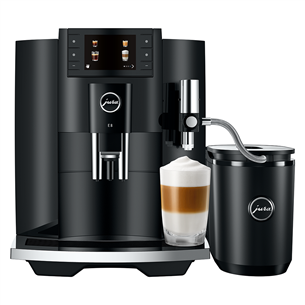 JURA E8 Piano Black (EC), black - Espresso machine