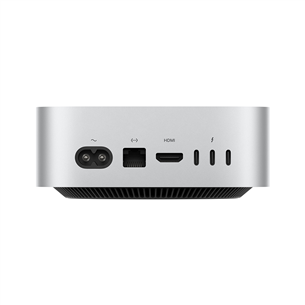 Apple Mac Mini (2024) M4 10C/10C, 24 GB, 512 GB, silver - Desktop PC