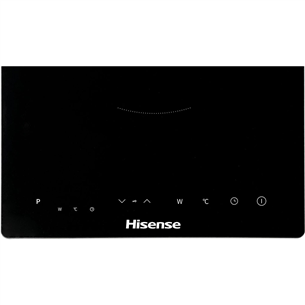 Hisense, 2000 W, melna - Indukcijas galda plīts