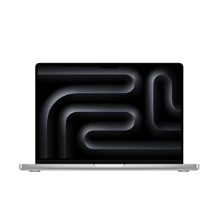 Apple MacBook Pro 14 (2024) M4 Pro, 12C/16C, 24 GB, 512 GB, ENG, sudraba - Portatīvais dators