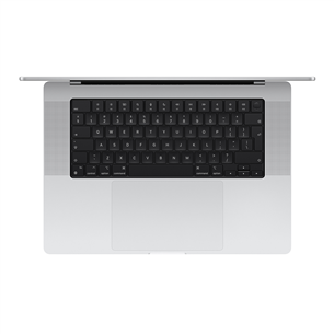 Apple MacBook Pro 16 (2024) M4 Pro, 14C/20C, 24 GB, 512 GB, RUS, sudraba - Portatīvais dators