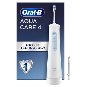 Braun Oral-B AquaCare 4, balta - Zobu starpu tīrītājs MDH20.026.2NEW