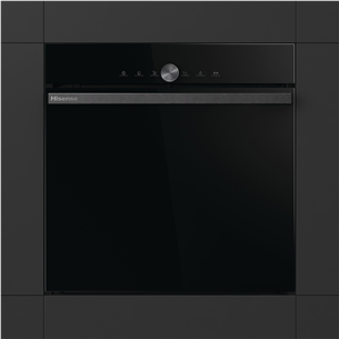 Hisense, 77 L, black - Built-in oven