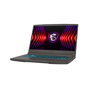 MSI Thin A15, 15,6'', 144 Hz, Ryzen 5, 16 GB, 512 GB, RTX 3050, ENG, pelēka - Portatīvais dators