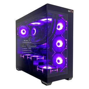 Intop Gaming ER017397, Ryzen 7, 32 GB, 1 TB, RTX 4060 Ti, melna - Dators