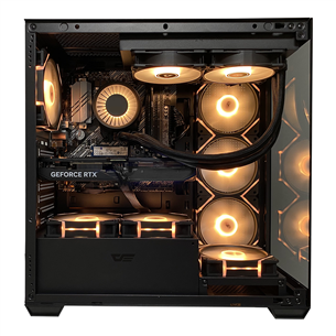 Intop Gaming ER017397, Ryzen 7, 32 GB, 1 TB, RTX 4060 Ti, melna - Dators