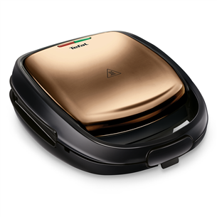 Tefal Snack Time Coppertinto, 700 W, copper - Sandwich and waffel maker SW341G10