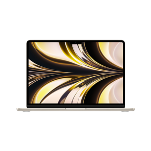 Apple MacBook Air 13" (2022), M2 8C/8C, 16 GB, 256 GB, ENG, zelta - Portatīvais dators MC7W4ZE/A