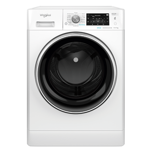 Whirlpool, 11 kg / 7 kg, dziļums 60.5 cm, 1600 apgr/min - Veļas mazgājamā mašīna ar žāvētāju FFWDD1176258BCVEE