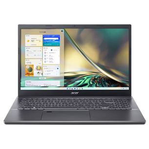 Acer Aspire 5 A515-57-50UR, 15.6'', FHD, i5, 32 GB, 512 GB, ENG, steel gray - Portatīvais dators NX.KN4EL.009