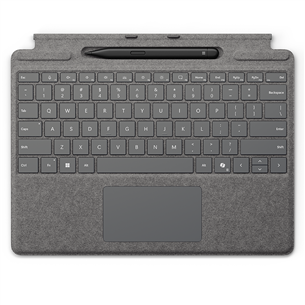 Microsoft Surface Pro Keyboard with Slim Pen SC English International, платина - Клавиатура 8X6-00236