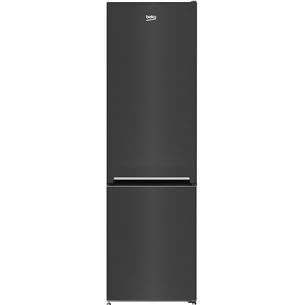 Beko, NoFrost, 266 L, augstums 182 cm, tumša nerūsējošā tērauda - Ledusskapis RCNA305K40XBRN