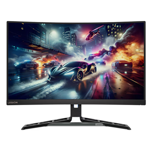 Lenovo Legion R27qc-30, 27'', QHD, VA, 180 Гц, изогнутый, черный - Монитор 67C6GAC2EU