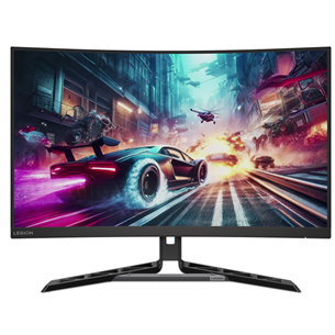 Lenovo Legion R32qc-30, 31.5'', QHD, VA, 180 Hz, izliekts, melna - Monitors 67C8GAC1EU