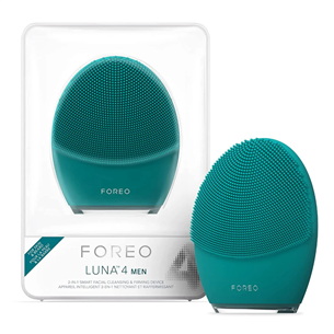 Foreo LUNA™ 4 MEN, zaļa - Ierīce sejas ādas attīrīšanai LUNA4.MEN