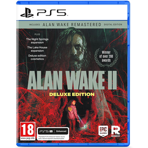 Alan Wake II Deluxe Edition, PlayStation 5 - Spēle 5056635609427