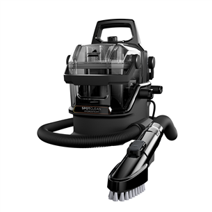 Bissell SpotClean® HydroSteam™ Select, 1000 W, melna - Tvaika paklāju un tekstila tīrītājs