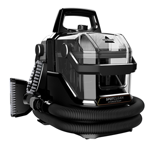 Bissell SpotClean® HydroSteam™ Select, 1000 W, melna - Tvaika paklāju un tekstila tīrītājs