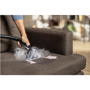 Bissell SpotClean® HydroSteam™ Select, 1000 W, melna - Tvaika paklāju un tekstila tīrītājs