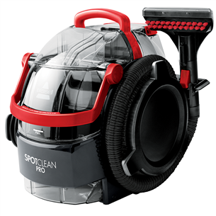 Bissell SpotClean® Pro, 750 W, melna/sarkana - Paklāju un tekstila tīrītājs