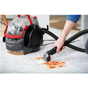 Bissell SpotClean® Pro, 750 W, melna/sarkana - Paklāju un tekstila tīrītājs