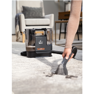 Bissell SpotClean® Cordless, melna - Bezvadu paklāju un tekstila tīrītājs