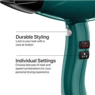 Valera Vanity Performance, 2400 W, green - Hair dryer