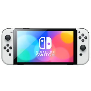 Nintendo Switch OLED + Super Mario Bros. Wonder + NSO 12M, белый - Комплект с консолью