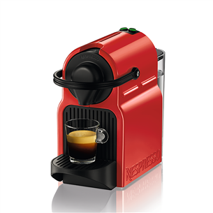 Krups Nespresso Inissia, sarkana - Kapsulu kafijas automāts XN100510