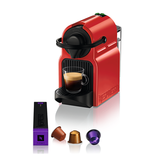 Krups Nespresso Inissia, sarkana - Kapsulu kafijas automāts