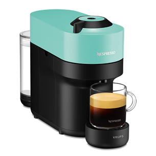 Krups Nespresso Vertuo Pop, tirkīza - Kapsulu kafijas automāts XN920410