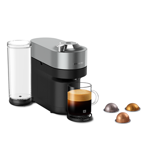 Krups Nespresso Vertuo Pop+, titāna - Kapsulu kafijas automāts