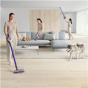 Dyson V8 Origin, сиреневый - Беспроводной пылесос