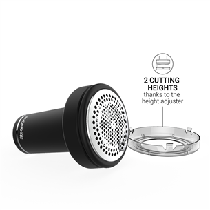 SteamOne, black - Portable steamer + lint remover