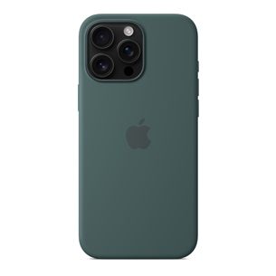 Apple Silicone Case with Magsafe, iPhone 16 Pro Max, lake green - Case