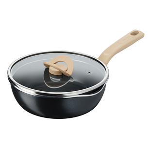 Tefal One Pick Pot, 24 cm, melna - Dziļā panna cepšanai G1668795