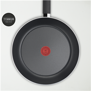 Tefal One pick pot pan, 24 cm, black - Deep frypan