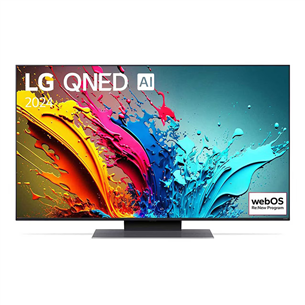 LG QNED86, 65'', 4K UHD, QNED, черный - Телевизор 65QNED86T3A.AEU