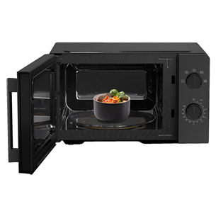 Hisense, 20 L, 700 W, black - Microwave oven