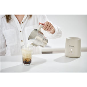 Severin Spuma Lite, 0.4 L, beige - Induction milk frother