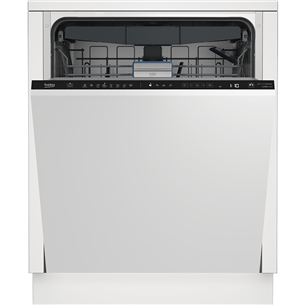 Beko, 15 komplekti, platums 59.8 cm - Iebūvējama trauku mazgājamā mašīna BDIN38560C