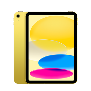 Apple iPad 10.9" (2022), 256 GB, WiFi + LTE, dzeltena - Planšetdators MCMQ4HC/A