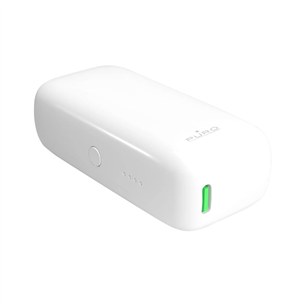 Puro Power Mini 5, 5000 mAh, balta - Portatīvais barošanas avots PUFCBB50C1WHI