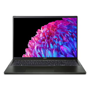 Acer Swift Edge 16 OLED, 16'', 3.2K, OLED, 120 Hz, Ryzen 7, 32 GB, 1 TB, US, melna - Portatīvais dators NX.KTDEL.002