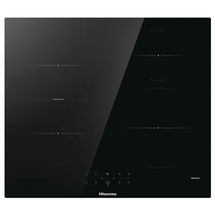 Hisense, width 59.5 cm, black - Built-in induction hob