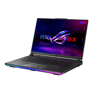 Asus ROG Strix Scar 16, 16'', 2.5K, Mini LED, 240 Hz, i9, 32 GB, 2 TB, RTX 4080, ENG, melna - Portatīvais dators