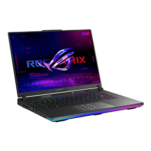 Asus ROG Strix Scar 16, 16'', 2.5K, Mini LED, 240 Hz, i9, 32 GB, 2 TB, RTX 4080, ENG, melna - Portatīvais dators